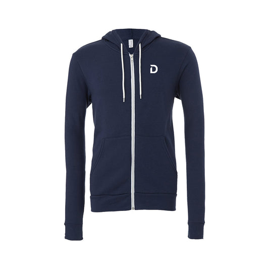 BELLA + CANVAS Sponge Fleece Full-Zip Hoodie